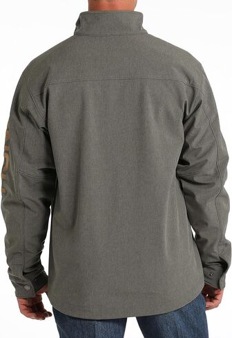 Cinch Men's Solid Logo Bonded Softshell Jacket - MWJ1583006 X- US in Saudi Arabia