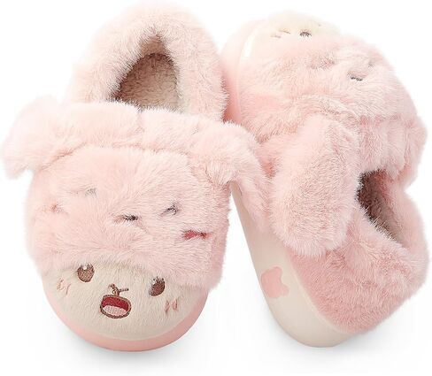 Girls Boys slippers Warm toddler slippers Soft Plush House Slippers for Kids Indoor shoes in Kuwait