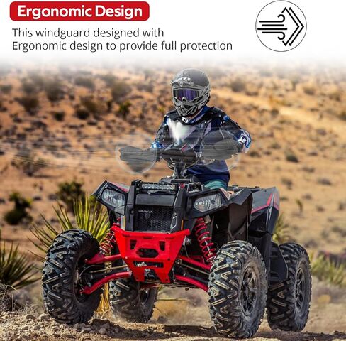 طقم واقي الرياح الأسود متوافق مع Polaris Sportsman 1000 850 800 570 550 500 450 400 300 Scrambler 850 1000 Switchback Assault 800 600 Pro RMK 800 155 Rush 800 Pro R، OEM#2876846 2879380 in Saudi Arabia