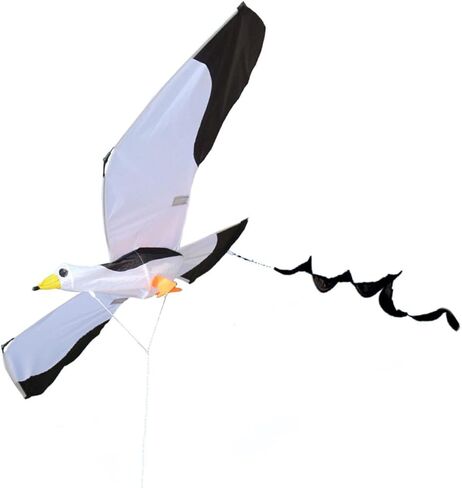 1 قطعة طائرة ورقية النورس ثلاثية الأبعاد مقاومة للرياح في الهواء الطلق ألعاب الطيران في الهواء الطلق طائرات ورقية كبيرة للبالغين من القماش طائرة ورقية للبالغين طائرات ورقية سهلة الطيران طائرة ورقية منقوشة من القماش مستلزمات ألعاب الحيوانات للأطفال in Kuwait
