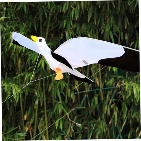 1 قطعة طائرة ورقية النورس ثلاثية الأبعاد مقاومة للرياح في الهواء الطلق ألعاب الطيران في الهواء الطلق طائرات ورقية كبيرة للبالغين من القماش طائرة ورقية للبالغين طائرات ورقية سهلة الطيران طائرة ورقية منقوشة من القماش مستلزمات ألعاب الحيوانات للأطفال in Kuwait