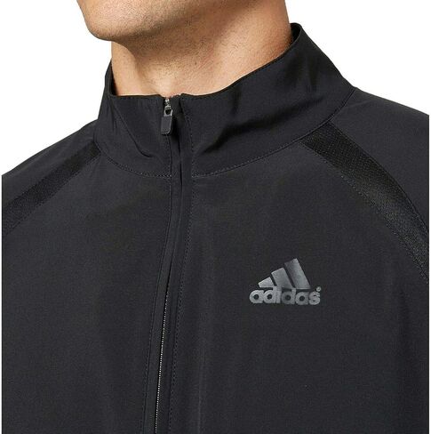 adidas Men's Triple Stripe Long Sleeve Baseball Half Zip Jacket in Saudi Arabia