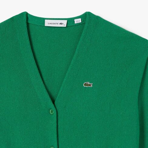 Lacoste Women's Sleeveless Cashmere Cardigan in Saudi Arabia