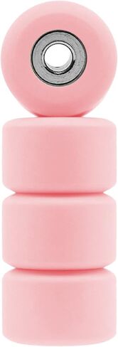 Teak Tuning Apex 71D Urethane Fingerboard Wheels, New Street Shape, 7.7mm Diameter, Ultra Spin Bearings - Made in The USA - Cherry Red Colorway in Kuwait