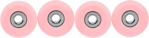 Teak Tuning Apex 71D Urethane Fingerboard Wheels, New Street Shape, 7.7mm Diameter, Ultra Spin Bearings - Made in The USA - Cherry Red Colorway in Kuwait