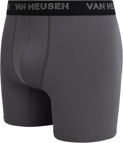 Van Heusen Men’s Underwear - Casual Stretch Boxer Briefs with Contour Pouch (6 Pack) in Saudi Arabia