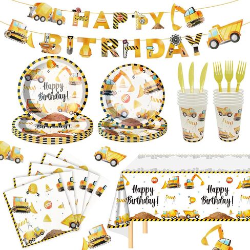 115PCS Football Party Decorations, Football Paper Plates and Napkins Sets Party Supplies Disposable Tableware Set for Birthday Gameday Tailgate Decorations, Serves 24 in Saudi Arabia