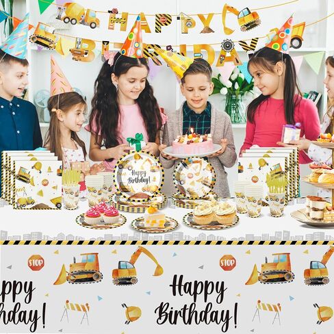 115PCS Football Party Decorations, Football Paper Plates and Napkins Sets Party Supplies Disposable Tableware Set for Birthday Gameday Tailgate Decorations, Serves 24 in Saudi Arabia
