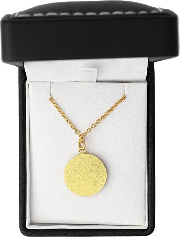 STOIC STORE UK قلادة فضائل الكاردينال الرواقية - قلادة من جانب واحد مطلية بالمينا باللونين الأسود والذهبي - أربع فضائل من التصميم البسيط - مجوهرات رواقية ملهمة - هدية فريدة in Kuwait