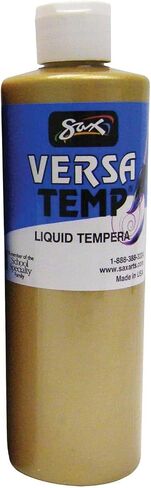 Sax Versatemp Heavy-Bodied Tempera Paint, 1 Pint, Metallic Gold in Saudi Arabia