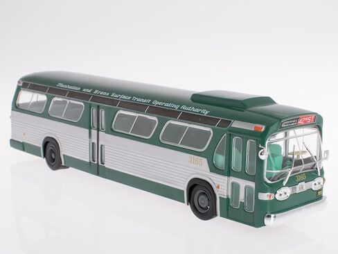 حافلة OPO 10 - 1/43 متوافقة مع حوض السمك GMC ذو المظهر الجديد TDH-5301 USA 1965 - BUS096 in Saudi Arabia