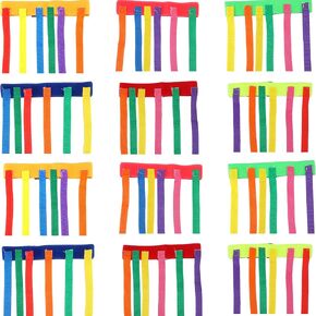 12 Pcs Catch Tail Game Belt Field Games Carnival Yard Games for Kids Adults Field Day Camping Family Birthday Outdoor Activities