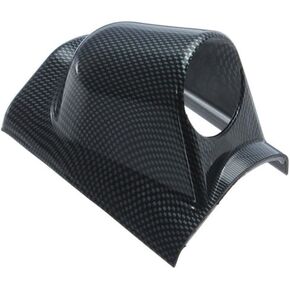 Carbon Fiber Side 2" 52mm Universal Single Hole Dash Dashboard Car Gauge Pod Mount Holder