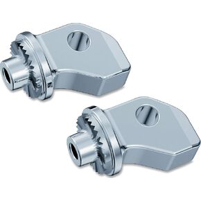 Kuryakyn 8836 Splined Male Mount Peg Adapters for Driver Footpegs and Floorboards: Indian, Victory Motorcycles, Chrome, 1 Pair