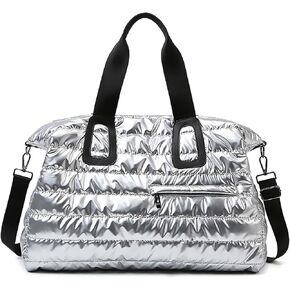 Tote Bag for Women Large Quilted Tote Bag Roomy Casual Puffer Tote Bag Detachable Shoulder Hobo Bag Crossbody Bag