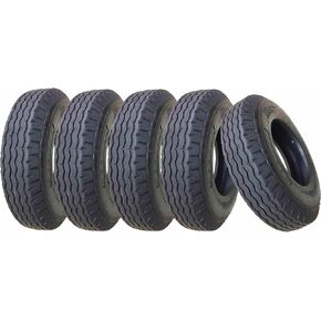 5 ZEEMAX Heavy Duty Highway Trailer Tire 8-14.5 14 Ply Speed Rating K