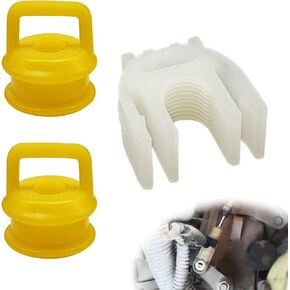 Transmission Shifter linkage Cable Bushing Repair Kit 14104 15276979 52855956AG Compatible with Chevy Silverado 1500 2500 3500 4.3L 5.3L 6.0L 6.2L 6.6L Buick Cadillac GMC JP RAM D0dge 2004-2020(3PCS)