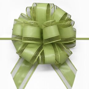 FQTANJU 5 PCS 6 inches Large Pull Bows, Bow for Gift Wrapping, Ribbon Bows for Wedding Christmas Birthday Party Gift Baskets or Valentine's Day Flower Gift Boxes Decoration (Gold)