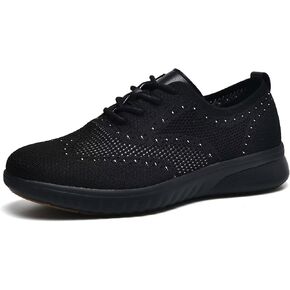 Mens Casual Dress Sneakers Lightweight Breathable Mesh Business Oxfords Slip on Walking Shoes
