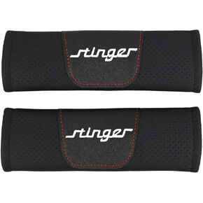2 Pcs Car Seat Belt Pad for Adults Shoulder Pad Belt Strap Covers Compatible for Kia Stinger (White)