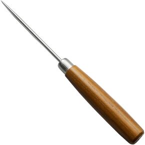 RANSHOU Multipurpose Awl Tool for Wood, Leather, Jewelry Making, Sewing, Book Binding, Takoyaki and Breaking Ice [Sharp Japanese Steel Blade], Made in Japan