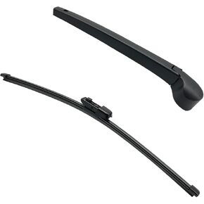 Rear Wiper Blade Arm Set Replacement for Volkswagen Tiguan 2018-2023 / Seat Leon SC 2013-2021 Back Glass Wipers, Factory OE Style Rear Windshield Wiper Arm & Wiper Blade 5NN-955-707-03C