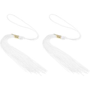 PATIKIL Tassel Graduation, 2 Pcs Graduation Cap Tassel for Graduation Cap Decorate Tassel Charm for Graduation Party Ceremonies Souvenir, Black