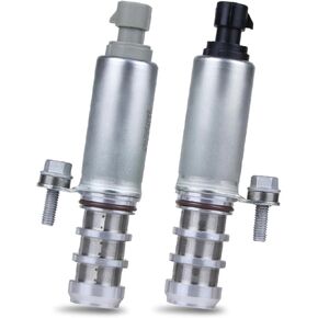 VVT Intake & Exhaust Camshaft Position Actuator Solenoid Valve Kit 12655421 12655420 Compatible with Chevy GMC Equinox Malibu Cobalt HHR Terrain Buick Pontiac Saturn 2.0L 2.2L 2.4L