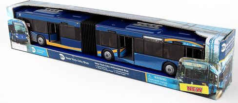 MTA Model Bus New York City Articulated Bus New Paint Scheme 1:43 Scale Daron in Saudi Arabia