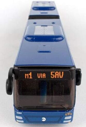 MTA Model Bus New York City Articulated Bus New Paint Scheme 1:43 Scale Daron in Saudi Arabia
