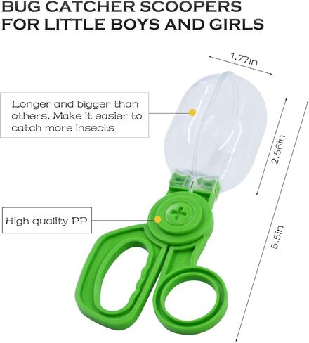 Bug Catcher Vacuum for Kids 5PCS, Exploration Toys Gifts for Boys Girls Age 3 and up, Bug Vacuum Wand, Bug Collection Box for Birthday Christmas in Kuwait