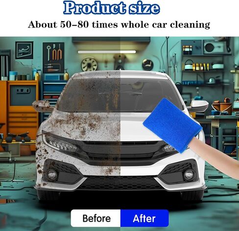 2 Pcs Clay Mitt for Car Detailing Microfiber Wash Mitts for Car Washing Clay Towel Clay Mitt Auto Detailing Clay Bar Kit Clay Towel Auto Detailing Claybar with Brush for Glass Windshield Polishing in Saudi Arabia