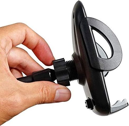مجموعة ملحقات Titan Dash Mount - تتضمن حاملي هاتف خلوي و2 معقوفة مرنة مثبتة على الكرة - تناسب حامل لوحة القيادة متعدد الأغراض المصمم لموديلات Jeep JK 2011-2018 - متين وآمن in Kuwait