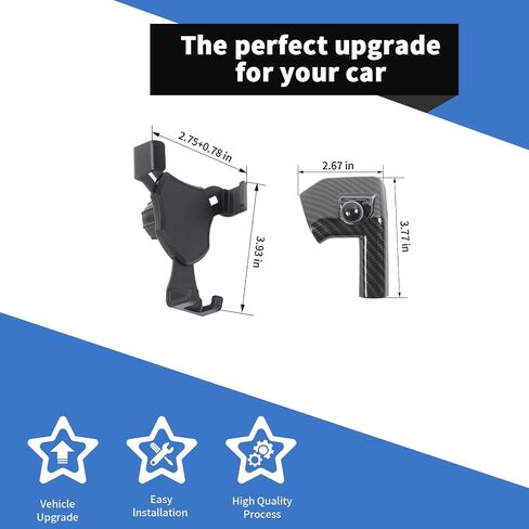 Voodola for Ford F150 F250 2015-2020 وحدة التحكم المركزية داش حامل هاتف حامل هاتف فتحة تهوية حامل هاتف متوافق مع Ford F150 2015-2020 (معظم الهواتف) in Saudi Arabia