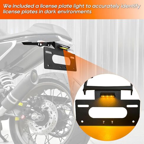 مزيل حاجز الموتوبارتي لـ Husqvarna VitPilen 401 2020-2023 لـ Husqvarna SvartPilen 401 250 200 125 2020-2023 حامل لوحة ترخيص الدراجة النارية in Kuwait