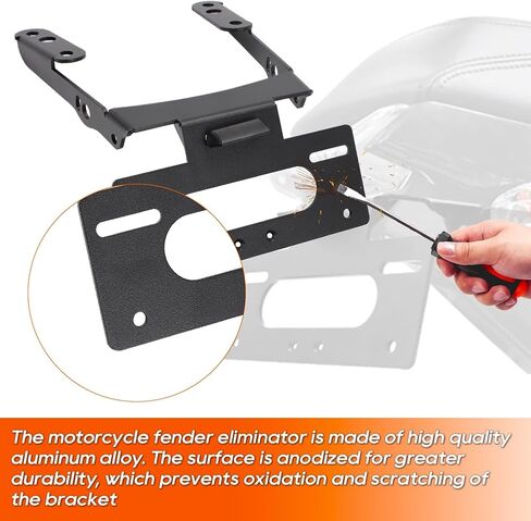 مزيل حاجز الموتوبارتي لـ Husqvarna VitPilen 401 2020-2023 لـ Husqvarna SvartPilen 401 250 200 125 2020-2023 حامل لوحة ترخيص الدراجة النارية in Kuwait