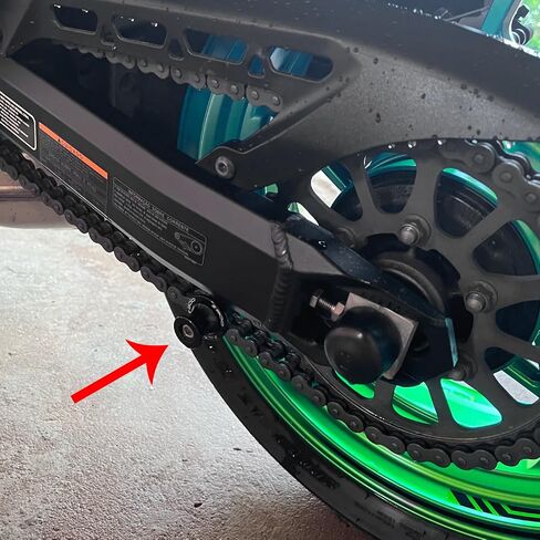 حزمة من 2 بكرات ذراع متأرجحة للدراجات النارية لـ Kawasaki Z 650 900 RS SE Z900 Z650 Z900RS 2017-2022 2023 2024 ملحقات، M8 Swingarm Slider Stand Paddock Screw (أسود، Z650) in Saudi Arabia