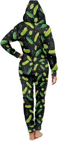 Jndtueit Christmas Men Women Long Sleeve Onesie Jumpsuit, Unisex Hoodie Sweatsuit Jogging Athletic Suits, Cozy Onesie Pajama in Kuwait