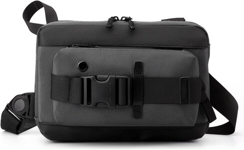 Barsine Crossbody Bags Sling Backpack for Men Chest Bag Daypack Small Fanny Pack for Travel, Black in Saudi Arabia