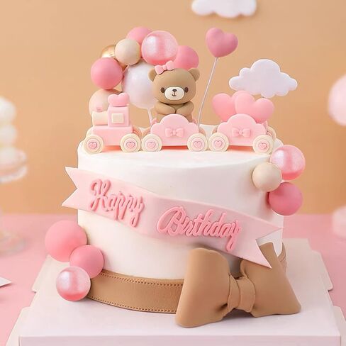 80 قطعة كرات كعكة توبر بالونات كب كيك توبر لتقوم بها بنفسك كرات اللؤلؤ كعكة إدراج توبر حفلة عيد ميلاد كعكة الزفاف لوازم الديكور - الذهب in Kuwait