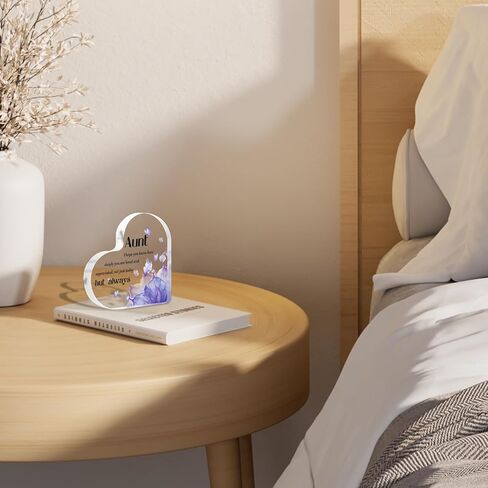 هدايا الصداقة، هدايا عيد ميلاد الصداقة لها، هدايا لطيفة لصديق، هدايا عيد الميلاد - ديكور طاولة من الأكريليك للمنزل، هدية شكر لعيد الشكر لأفضل صديق in Kuwait