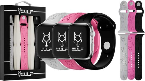 Wulf Unisex Silicone Watch Bands in Saudi Arabia