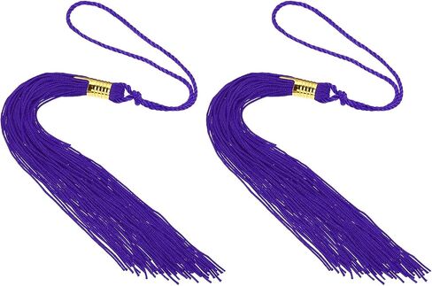 PATIKIL Tassel Graduation, 2 Pcs Graduation Cap Tassel for Graduation Cap Decorate Tassel Charm for Graduation Party Ceremonies Souvenir, Black in Saudi Arabia