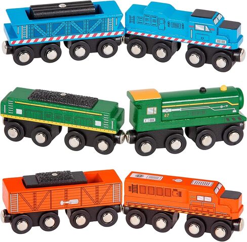 Battat – Train Set For Kids, Toddlers – 29Pc Train Track Set With Trains And Accessories – Developmental Toy- All Aboard Train Set – 2 Years + in Saudi Arabia