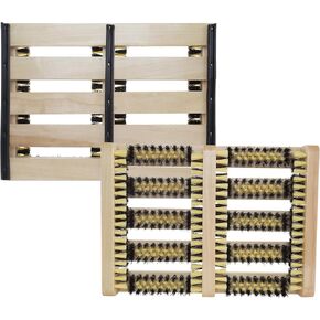 حصيرة مكشطة فرشاة تنظيف الأحذية من ستالوارت لمداخل المنزل، وغرفة الطين، والكراجات (ممسحة أرجل لإزالة الأوساخ والطين والعشب) in Kuwait