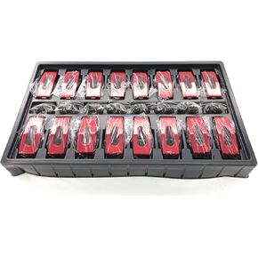 أذرع الروك المصنوعة من الألومنيوم عالية الأداء لـ SBF 289 302 351W 1.6 نسبة 3/8 بوصة باللون الأحمر المؤكسد in Kuwait