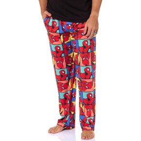 Marvel Comics Men's Superhero Character Sleep Adult Lounge Pajama Pants