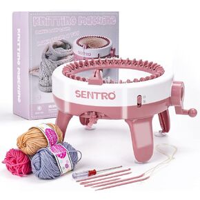 آلة الحياكة SENTRO، أنوال وألواح الحياكة ذات الوضع المزدوج DIY، آلات الحياكة اليدوية للبالغين والأطفال، أوشحة الحياكة السريعة، القبعات، القفازات، الحقائب (22 سنة)