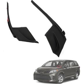 Windshield Wiper Cowl Cover Compatible with Toyota Sienna 2012-2019 Windshield Wiper Side Cowl Extension Cover Trim Left and Right Side 53866-08020 53867-08020