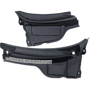 MOTOKU Pair Windshield Wiper Cowl Cover Panel Vent Grille for Mini Cooper R55 R56 R57 2007-2015 Left Driver and Right Passenger Side